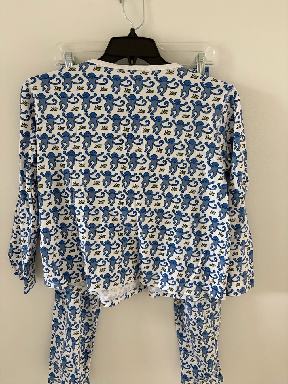 Roller Rabbit Blue Monkey Pajamas - Picture 5 of 6